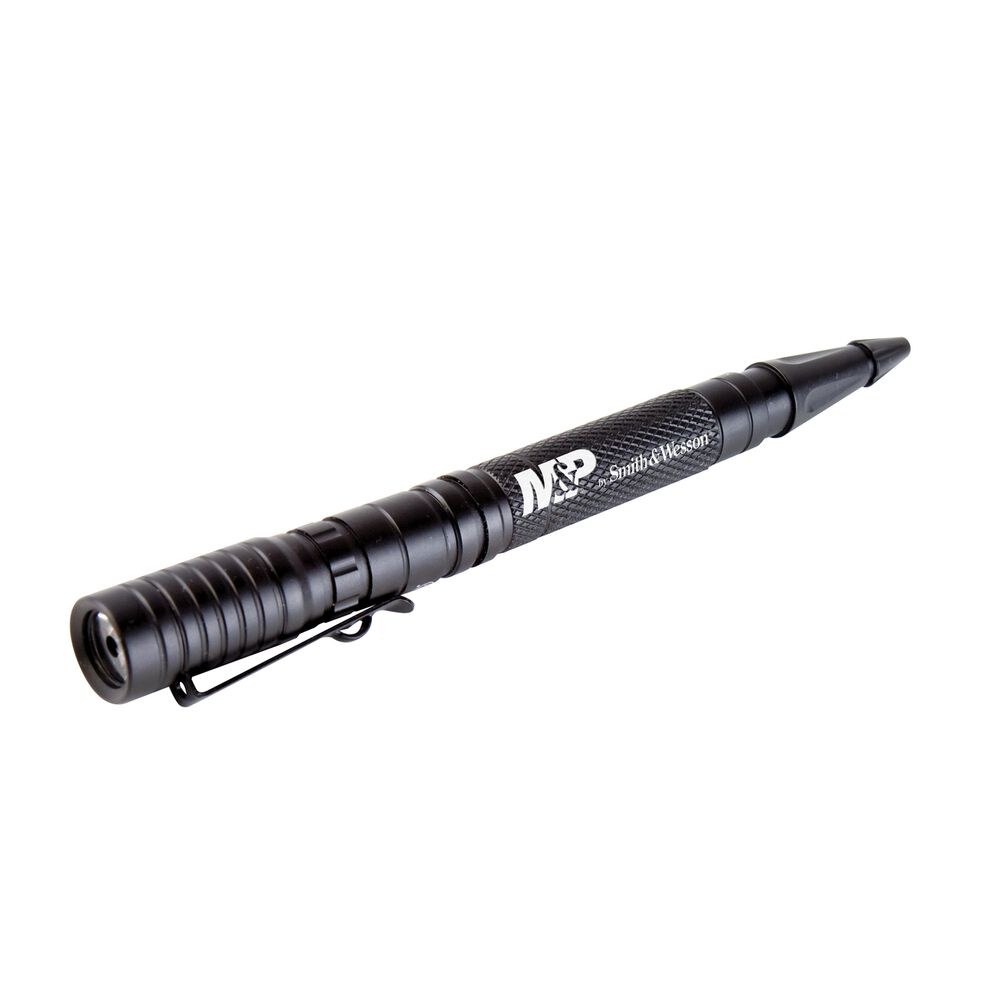 Smith /& Wesson 110155 Delta Force Lampe de poche pl-10 Tactical Pen, DEL avec 1 AAA